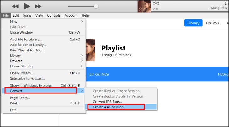 Cài nhạc chuông cho iPhone bằng iTunes máy tính bước 5